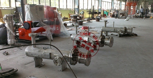 三台40KW电加热器准备发运